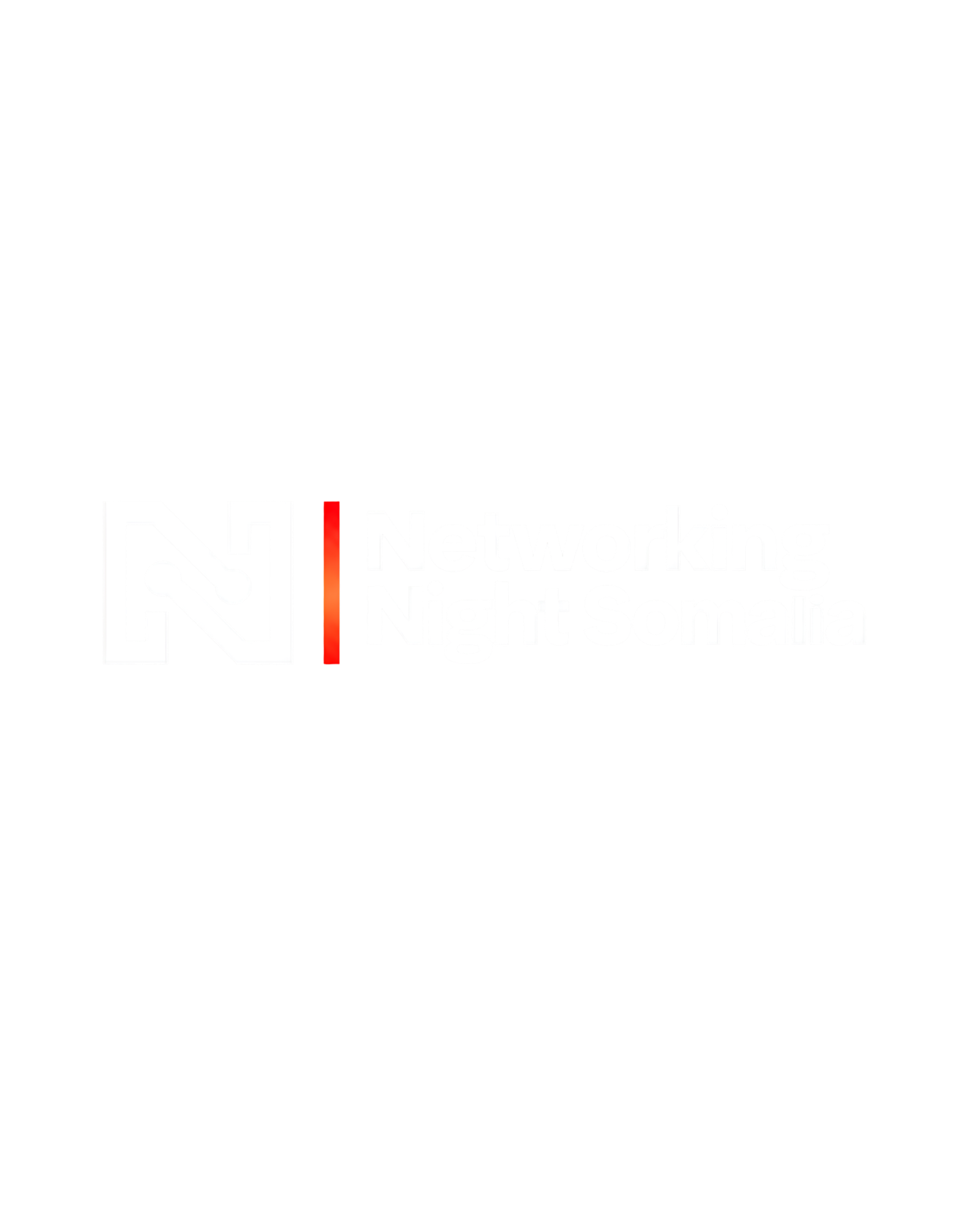 Networking Night Somalia white horizontal logo